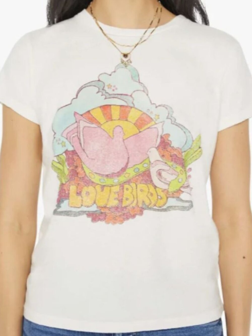 MOTHER Boxy Goodie Goodie LB Tee